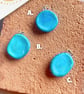 Handpainted Air Dry Clay Lemon Pendant Charm - Image 2