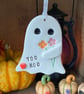 Ceramic friendly ghost decoration Yoo Hoo - Image 3