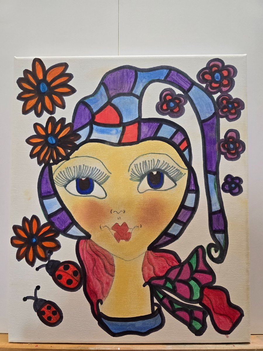 Fairy Witch Painting 