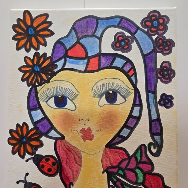 Fairy Witch Painting 