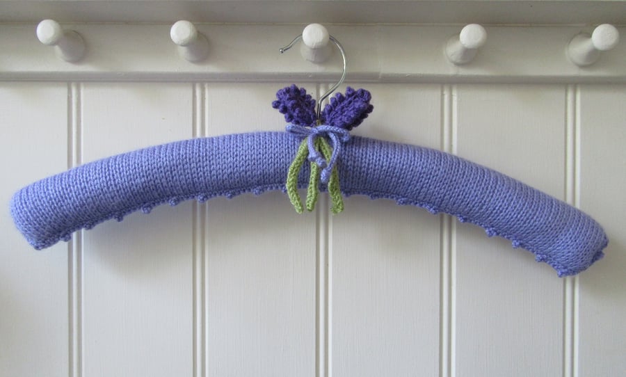 Clothes hanger coat hanger - lavender lavender
