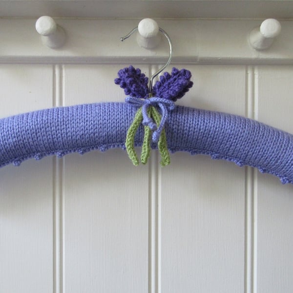 Clothes hanger coat hanger - lavender lavender