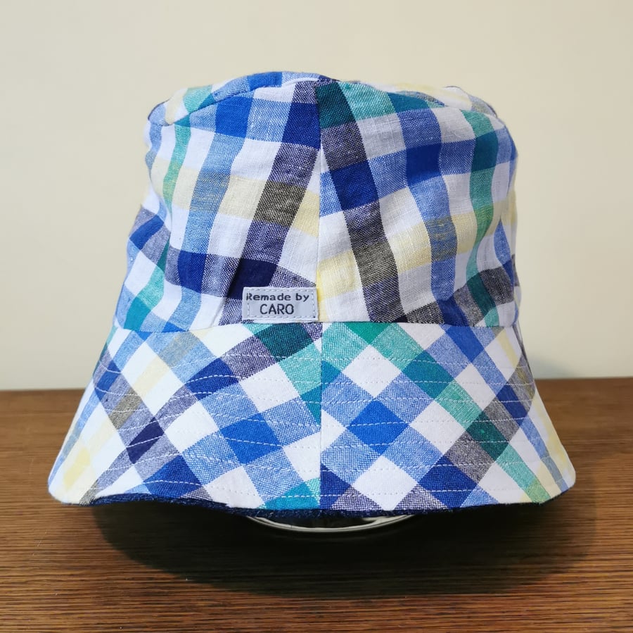 Up-cycled bucket hat