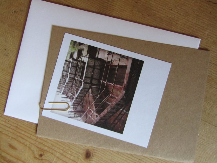 “Polaroid” style photo card: Manchester