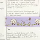 Magnetic Pattern Marker Tamer Guide - Sheep in Lilac - 19.5cmA4Letter Size