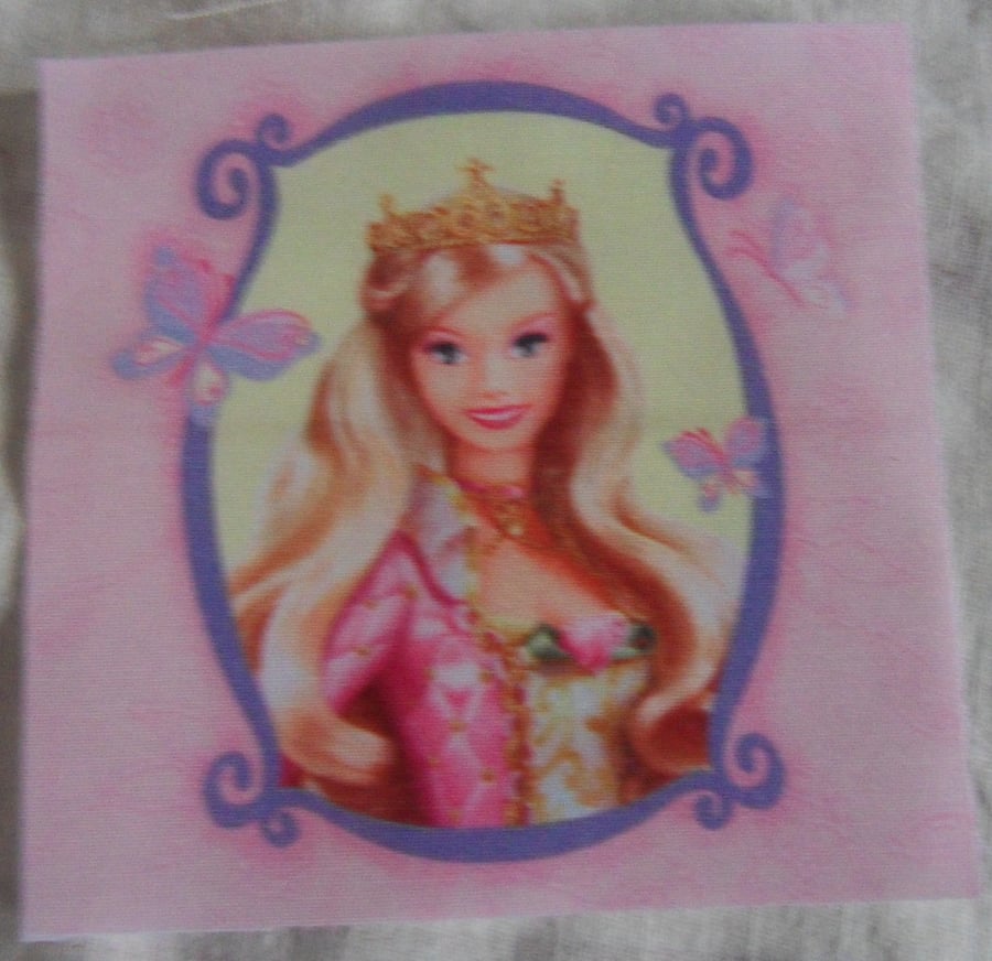 Polycotton squares. Blonde hair.  Sold separately.  .62p postage on many (28)