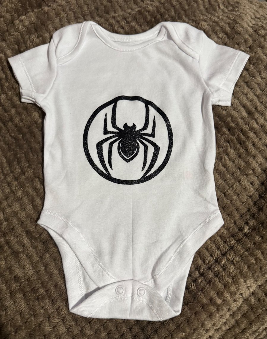 Spiderman inspired body suits 0-3