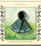 Little Nippers Appliquéd Forest Green Hooded Cape