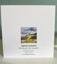 Landscape greeting card - Lake district card, the Langdales, hills card  - Image 4