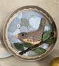Mixed media bird in a handpainted box - Image 1