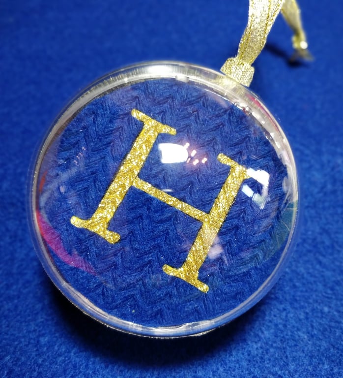 Harry & Ron's Christmas jumpers - Double-sided bauble 