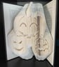 Pumpkin Trio, COMBI Book Folding Pattern - EMAILED PDF PATTERN - Image 1