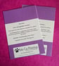 The Wedding - Vintage Penguin Style Book Card - Can be Personalised - Image 3
