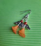 Orange Angel - Fairy Earrings - Image 3