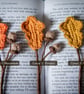 Oak Leaf Crochet Bookmark  - Image 2