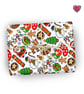 Christmas wrapping paper with cute illustrations - Image 6