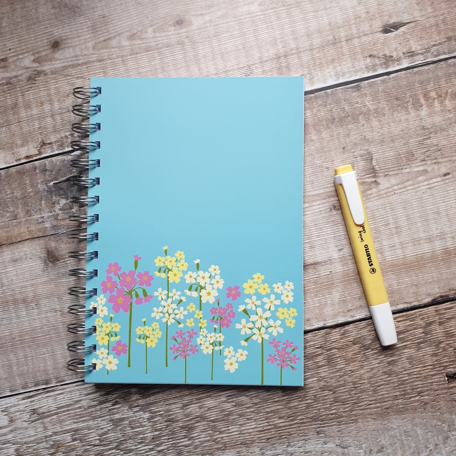 Spring Flowers Notebook