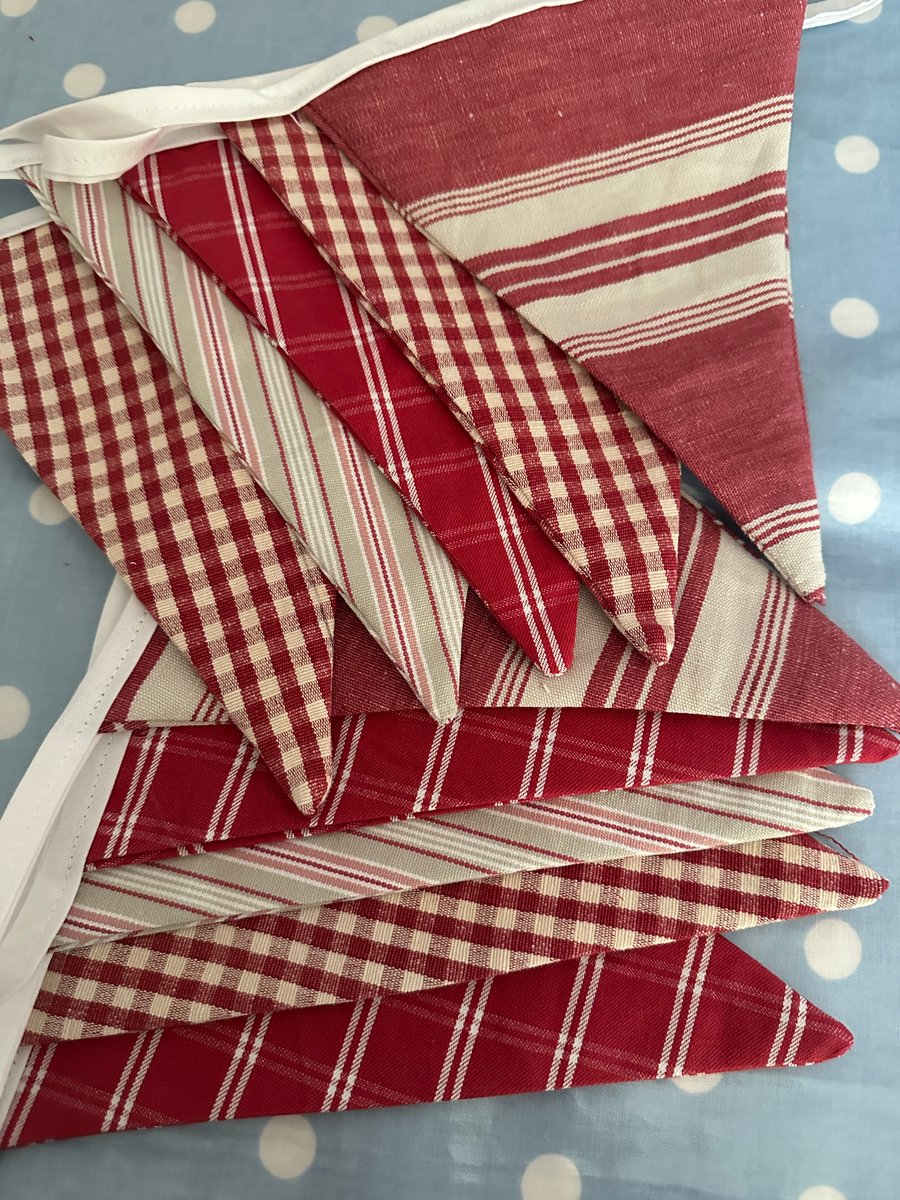 Christmas  Fabric Bunting, Banner, 
