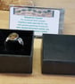 Natural Green Abalone triquetra Celtic knot ring. UK Size M - Image 5