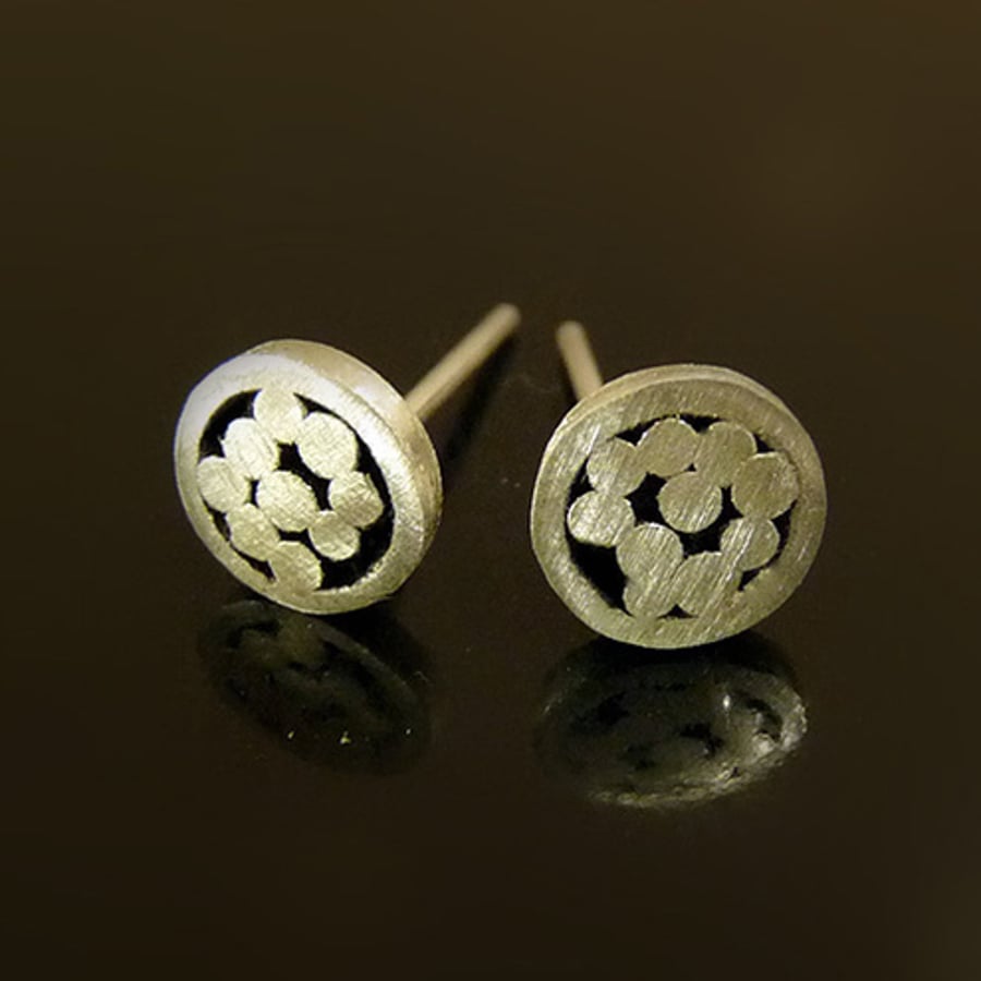 Sterling Silver Tiny Studs