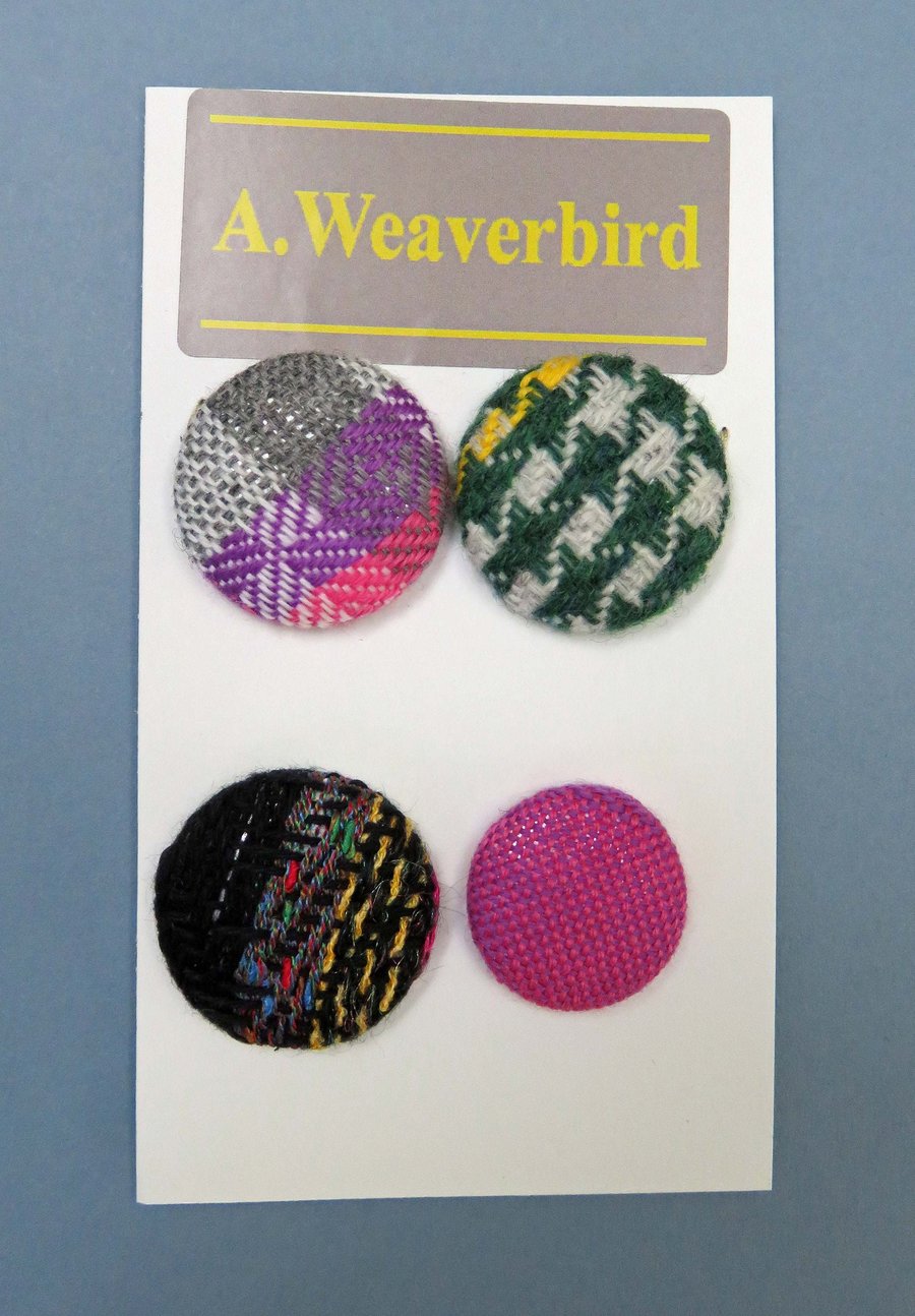 Fabric Covered Buttons 