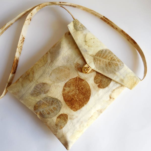 ECO BOTANICAL PRINTED SHOULDER BAG