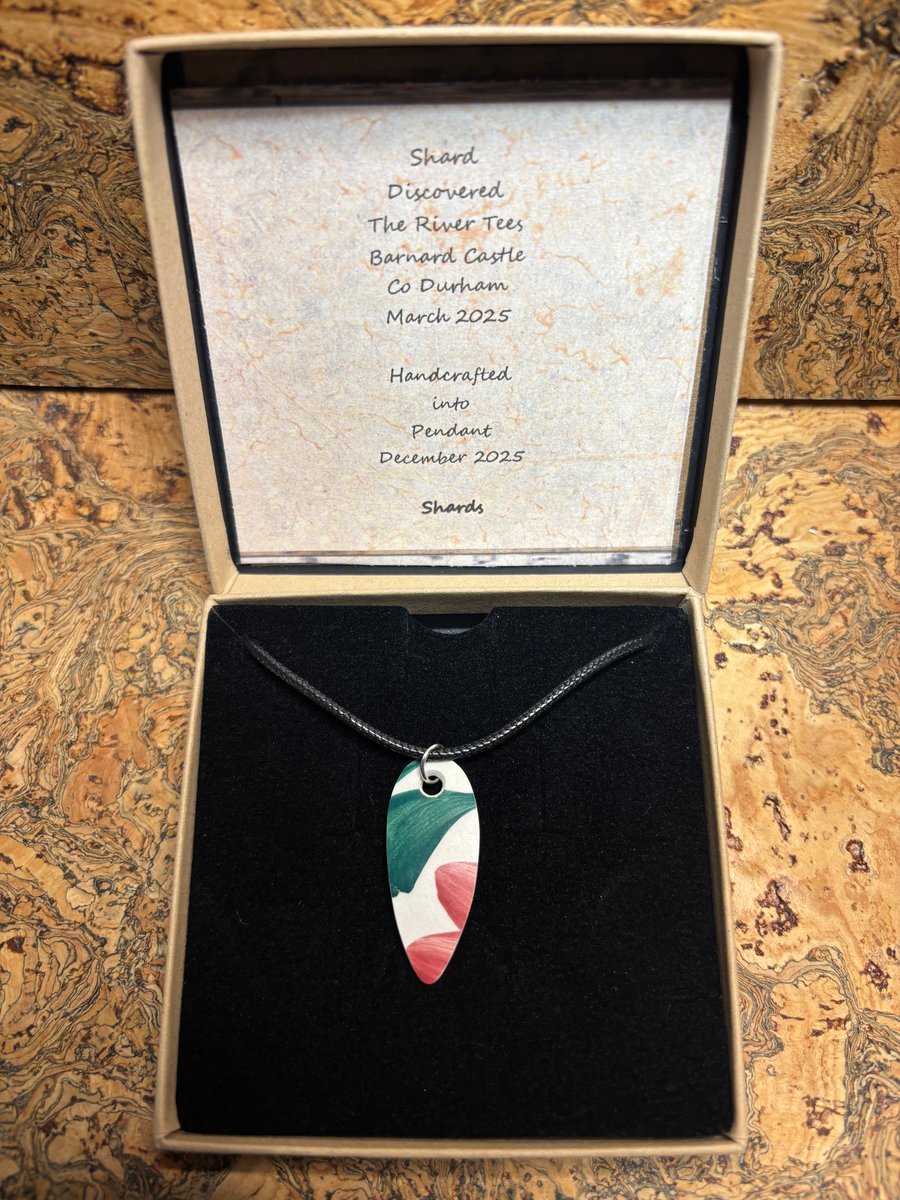 Handmade Pendant Necklace, Unique, One of a Kind, Eco Friendly Gifts. Recycle.