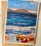 Across the sea, original seascape art print  - Image 4