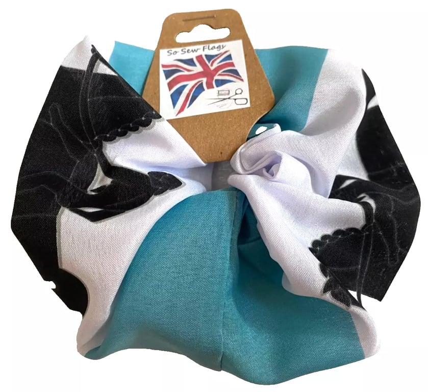 Coventry Flag Hair Scrunchie Scrunchies Accessory Band Elastic