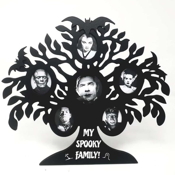 Tree of Life Family Tree Frame - My Spooky Family - Gothic Horror - Gothic frame