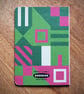 ARC01.3 A6 pocket notebook with graphic pattern cover - Image 2