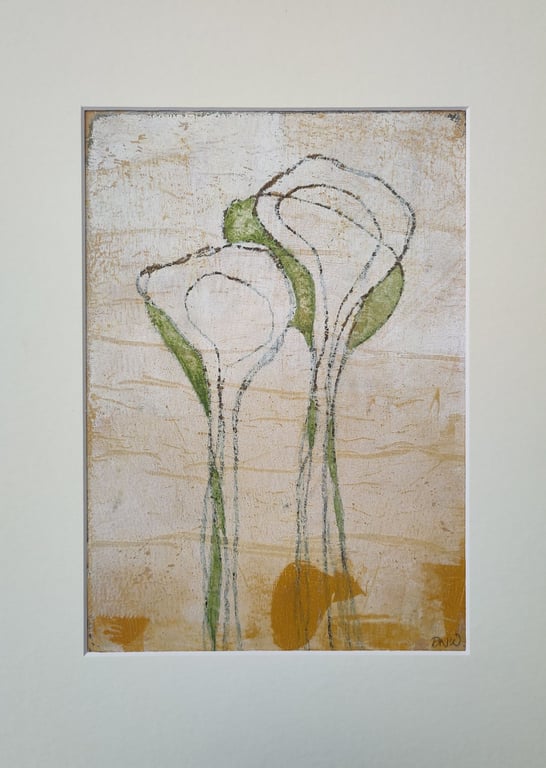Original Art Mixed Media 'Tears' Series No.2