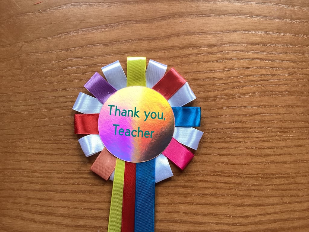 Thank You, Teacher Rosette