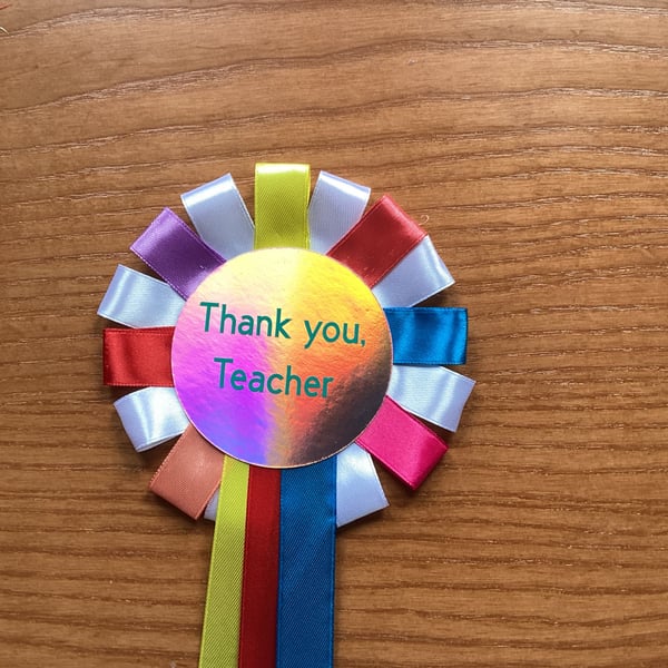 Thank You, Teacher Rosette
