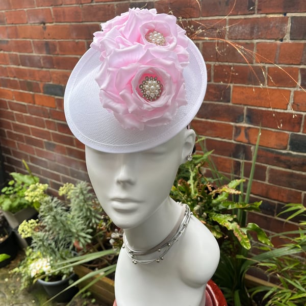 Beautiful Handmade hat, Hat for the Races, Hats for Ascot, Special Occasion Hats