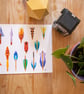 Arrows Watercolour Print - Image 3