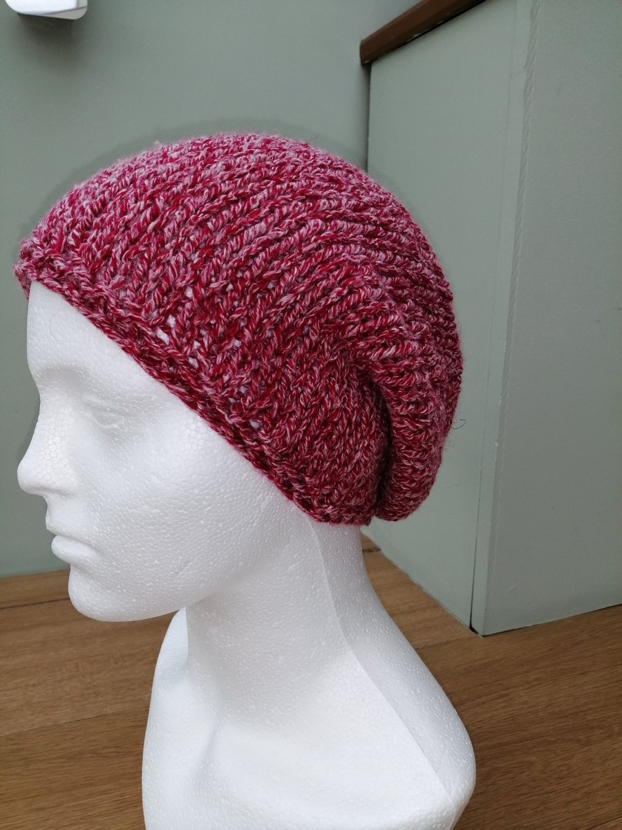 Slouch style hat