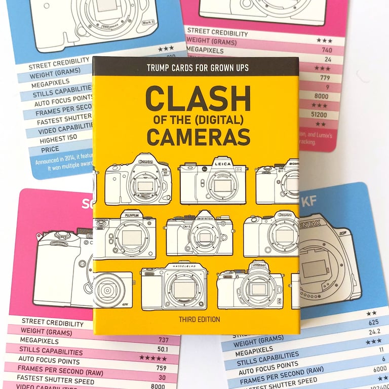 Clash of the Cameras  - Card game for Photography fans!