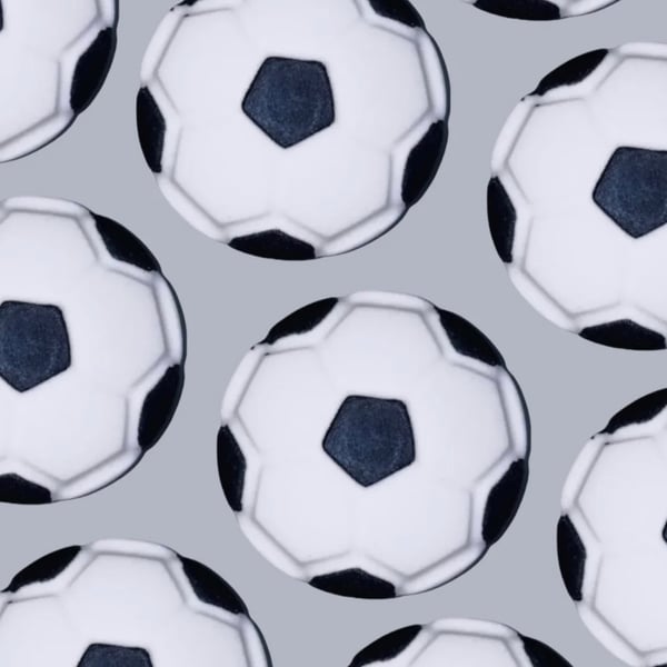 Large football bath bomb - kids, handmade