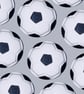 Large football bath bomb - kids, handmade