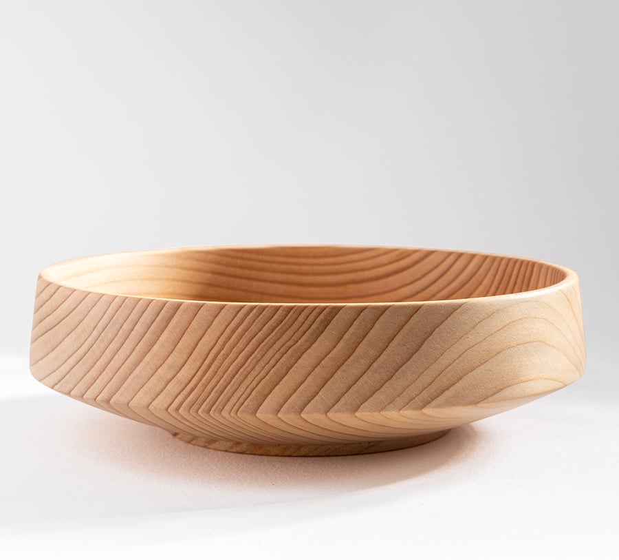 Spruce bowl W175mm by H50mm
