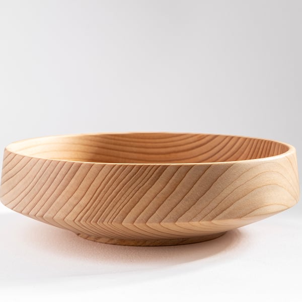 Spruce bowl W175mm by H50mm