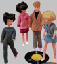 VINTAGE KNITTING PATTERN PDF Records Outfits for Doll