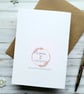 Christmas Cards - Christmas Tree, Hedgehogs - Set of 4 original christmas cards - Image 5