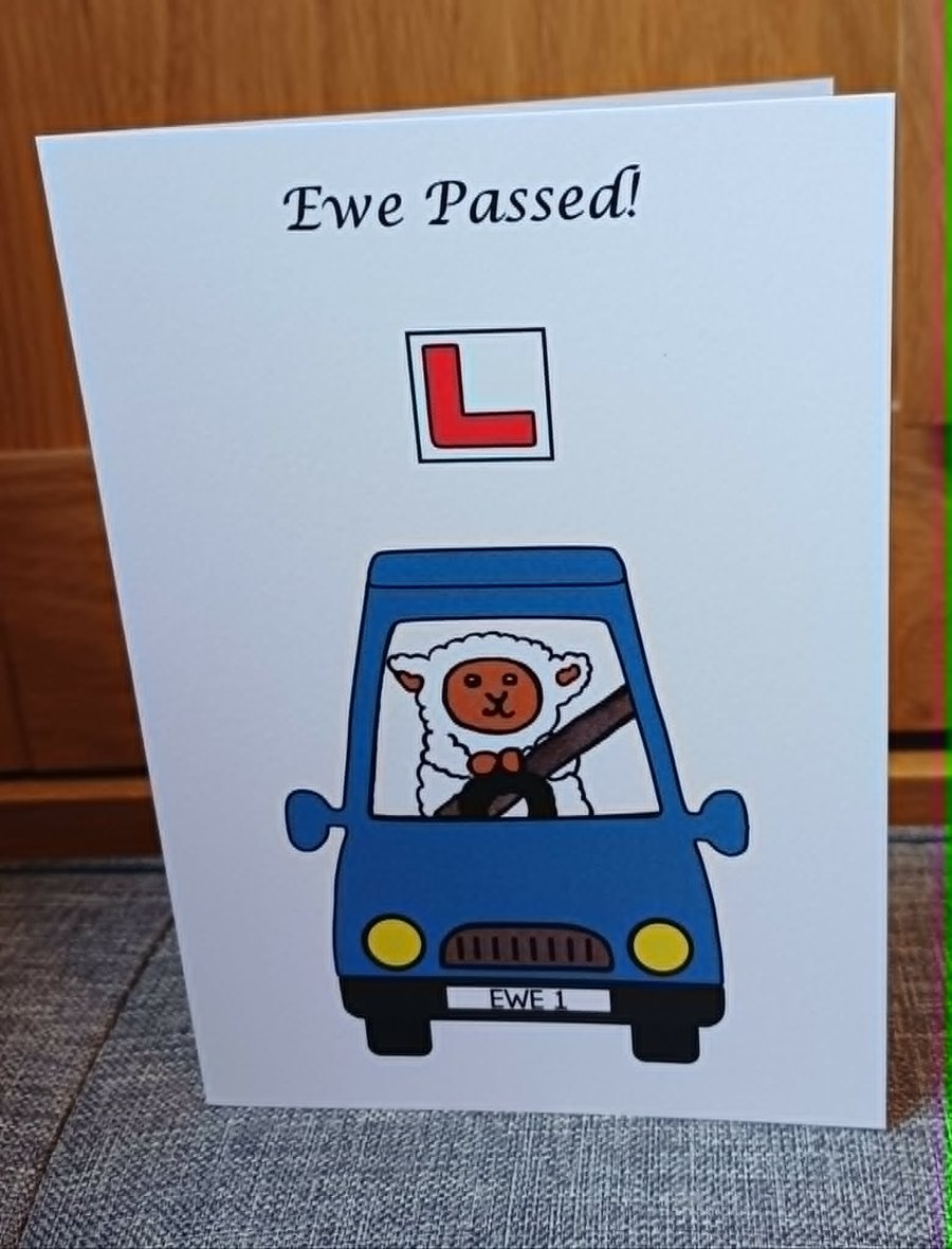 A6 Ewe Passed Greeting Card
