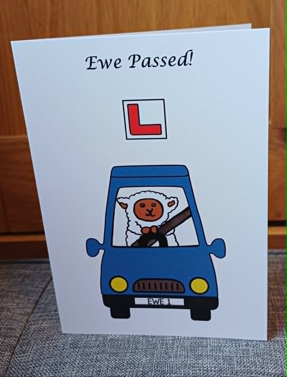 A6 Ewe Passed Greeting Card