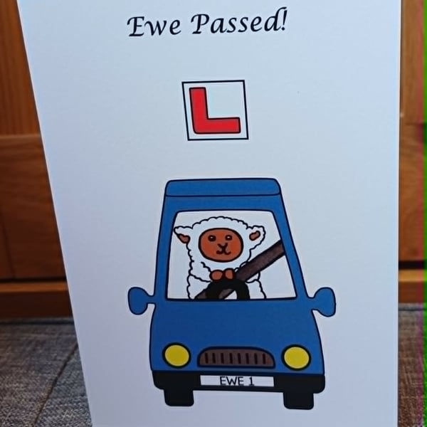 A6 Ewe Passed Greeting Card