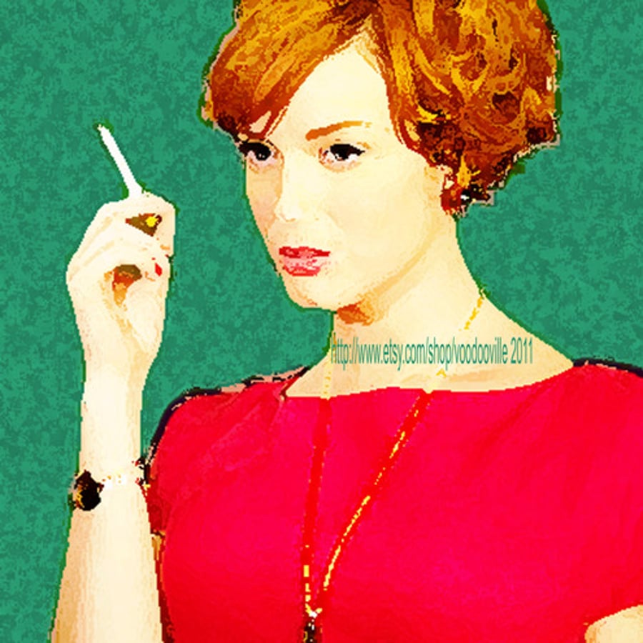 Mad Men Joan Holloway Harris art print