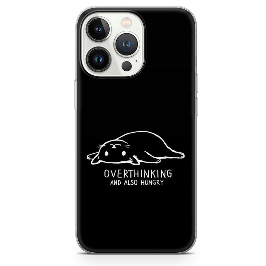 Cute Cat Phone Case Meme Cover fit for Iphone, Samsung, Huaewei, Google Pixel