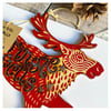 Charity Jingle Bells Reindeer Caribou Decoration
